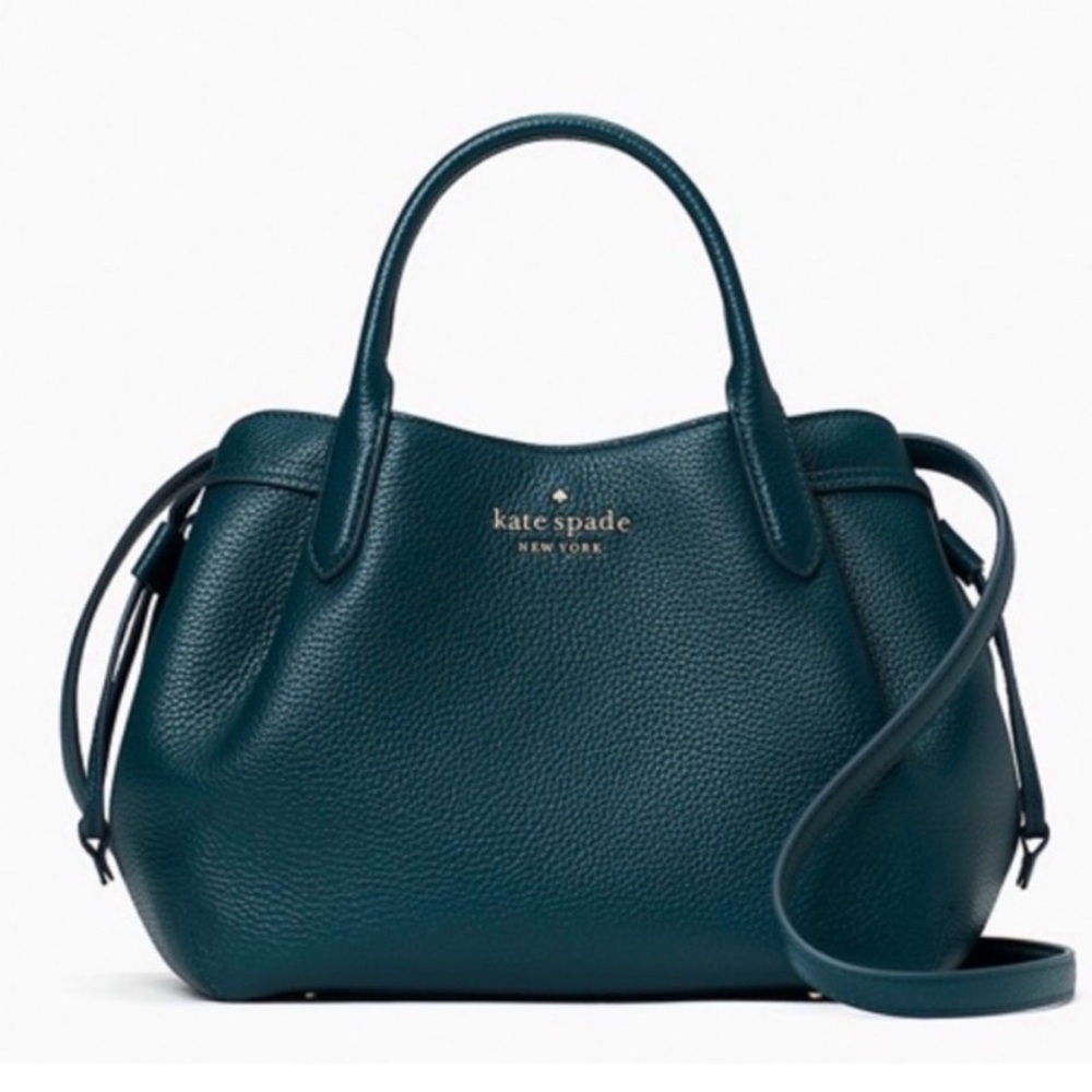 Kate Spade New York Dumpling Small Satchel in rare teal color